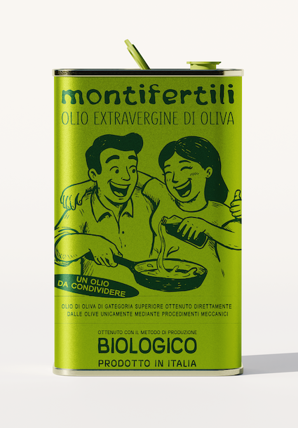 Olio EVO Biologico Montifertili – Latta 5 Litri, €89,90